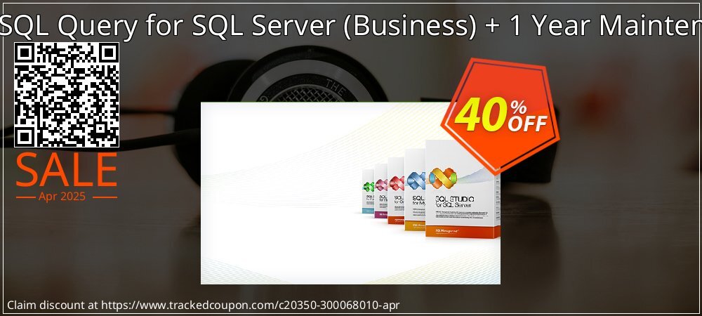 EMS SQL Query for SQL Server - Business + 1 Year Maintenance coupon on National Walking Day discount