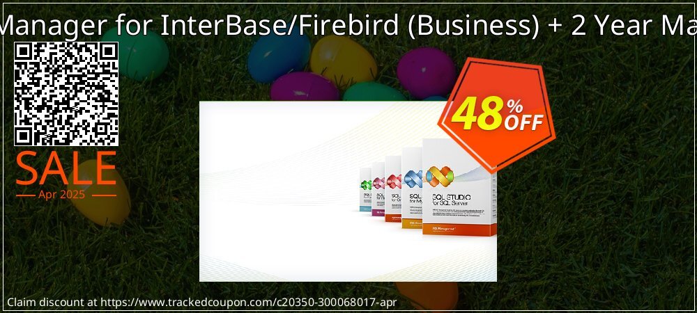 EMS SQL Manager for InterBase/Firebird - Business + 2 Year Maintenance coupon on April Fools' Day deals