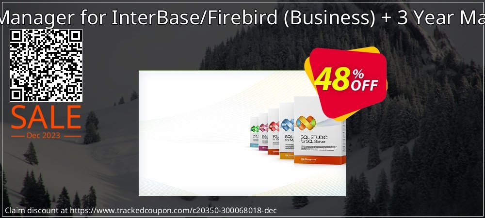 EMS SQL Manager for InterBase/Firebird - Business + 3 Year Maintenance coupon on Virtual Vacation Day deals