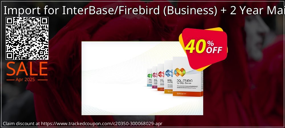 EMS Data Import for InterBase/Firebird - Business + 2 Year Maintenance coupon on Tell a Lie Day offering discount