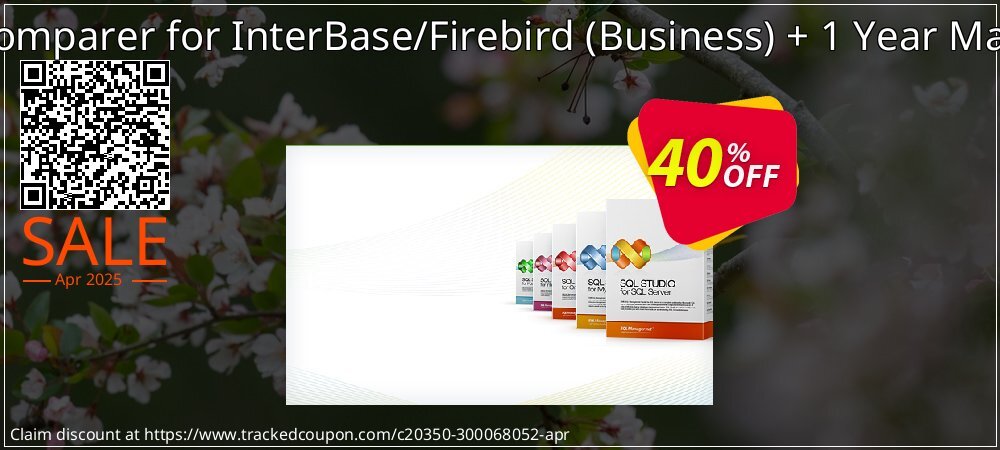 EMS DB Comparer for InterBase/Firebird - Business + 1 Year Maintenance coupon on April Fools' Day sales