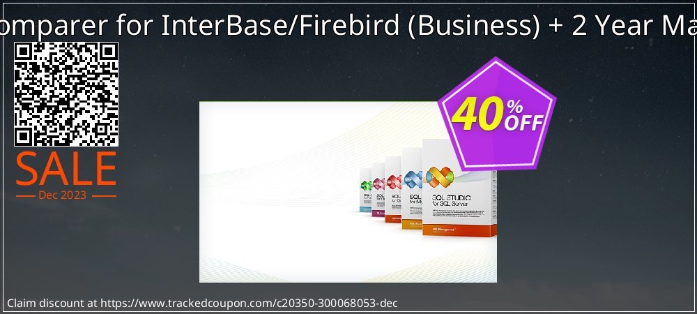 EMS DB Comparer for InterBase/Firebird - Business + 2 Year Maintenance coupon on Happy New Year discounts