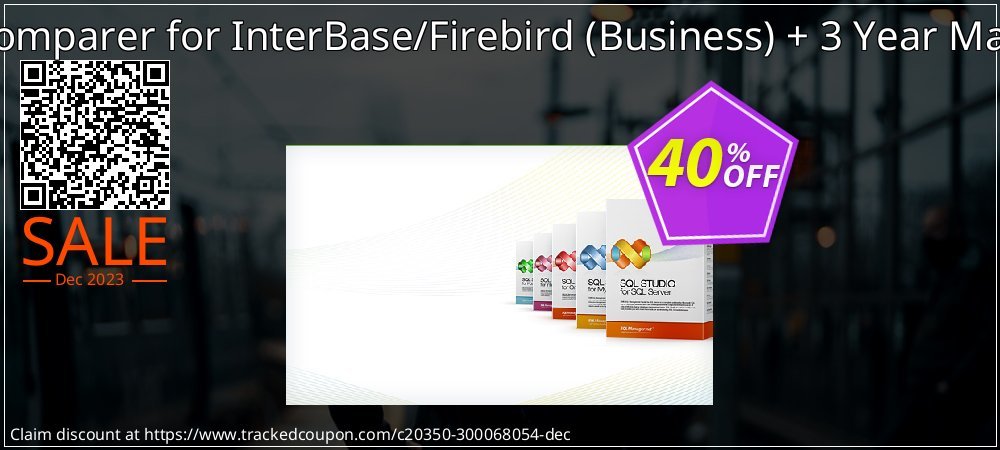 Get 25% OFF EMS DB Comparer for InterBase/Firebird (Business) + 3 Year Maintenance offering sales
