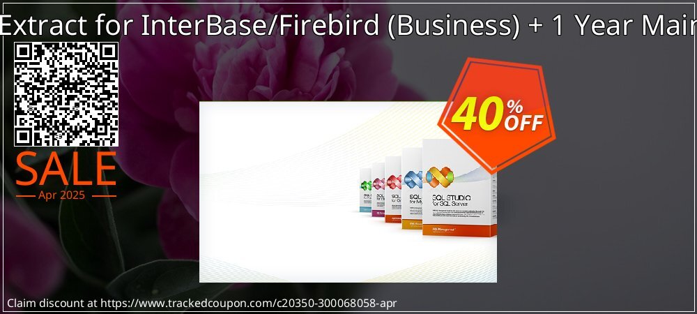 EMS DB Extract for InterBase/Firebird - Business + 1 Year Maintenance coupon on Easter Day super sale