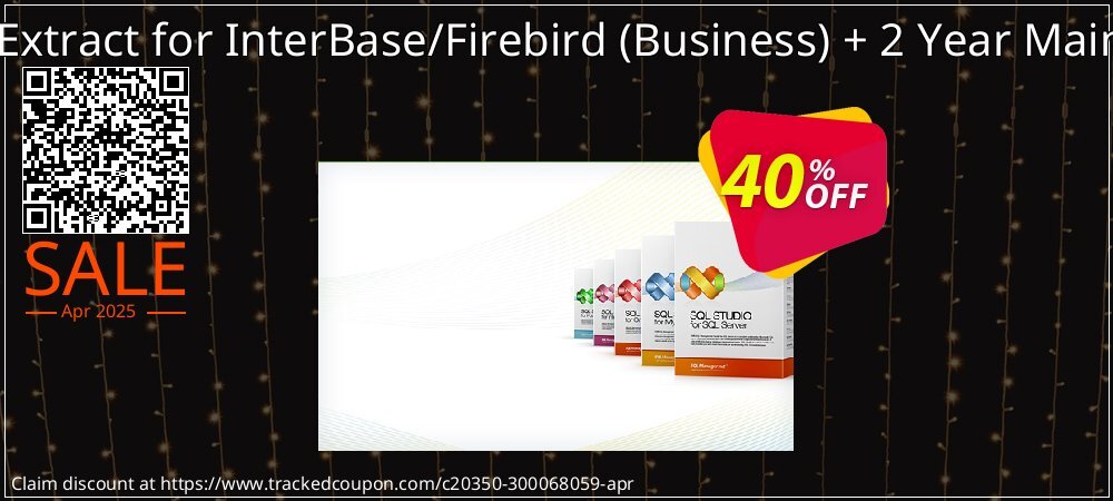 EMS DB Extract for InterBase/Firebird - Business + 2 Year Maintenance coupon on Tell a Lie Day discounts