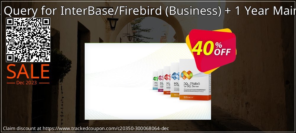 EMS SQL Query for InterBase/Firebird - Business + 1 Year Maintenance coupon on April Fools' Day offer