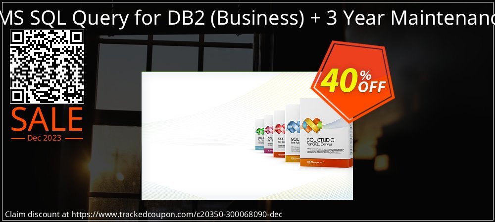 EMS SQL Query for DB2 - Business + 3 Year Maintenance coupon on World Backup Day deals