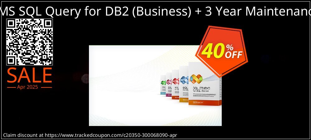 EMS SQL Query for DB2 - Business + 3 Year Maintenance coupon on National Walking Day offer