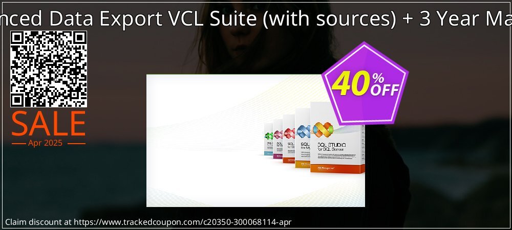 EMS Advanced Data Export VCL Suite - with sources + 3 Year Maintenance coupon on Tell a Lie Day promotions