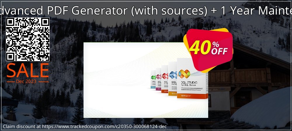 EMS Advanced PDF Generator - with sources + 1 Year Maintenance coupon on Earth Hour promotions