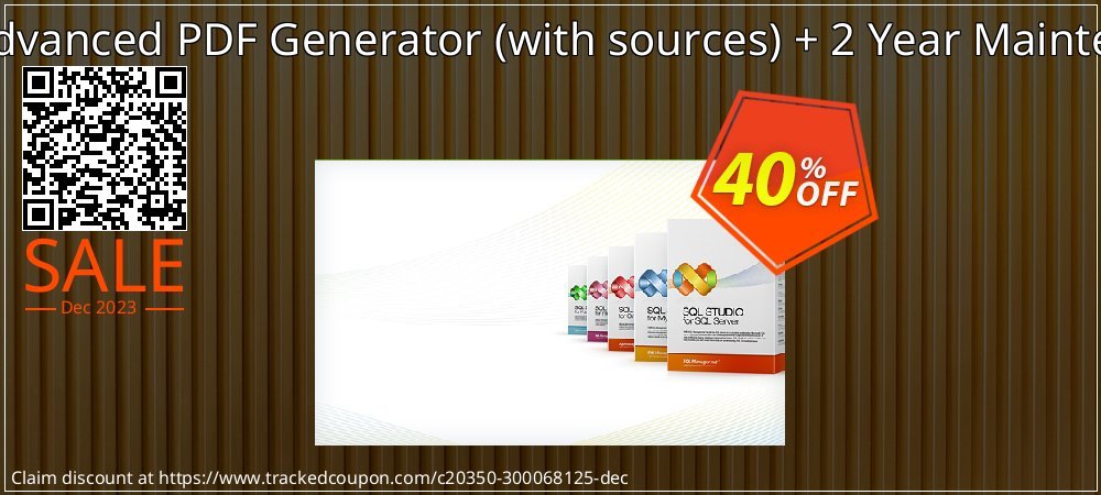 EMS Advanced PDF Generator - with sources + 2 Year Maintenance coupon on Mother's Day offer