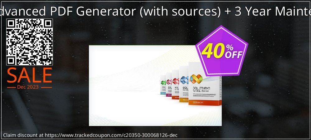 EMS Advanced PDF Generator - with sources + 3 Year Maintenance coupon on Programmers' Day promotions