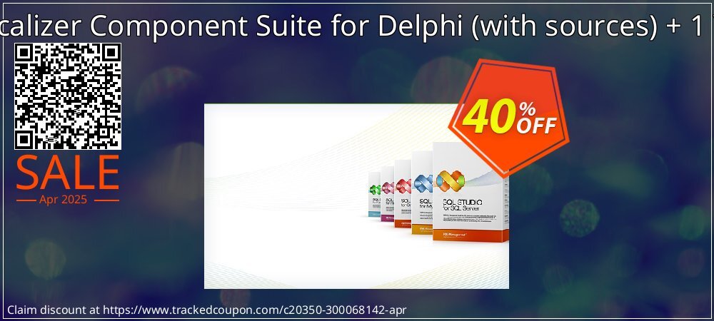 EMS Advanced Localizer Component Suite for Delphi - with sources + 1 Year Maintenance coupon on April Fools' Day sales