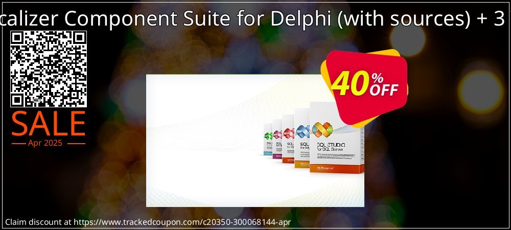 EMS Advanced Localizer Component Suite for Delphi - with sources + 3 Year Maintenance coupon on Tell a Lie Day offer