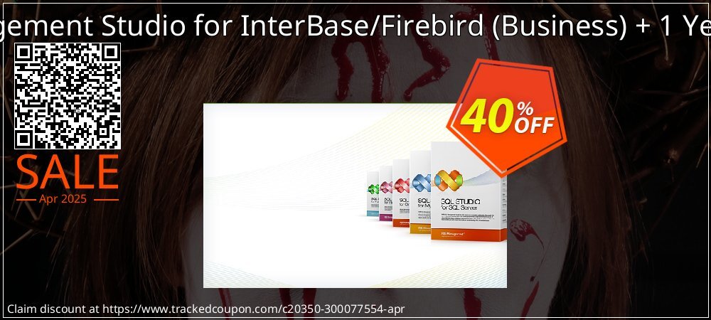 EMS SQL Management Studio for InterBase/Firebird - Business + 1 Year Maintenance coupon on April Fools' Day super sale