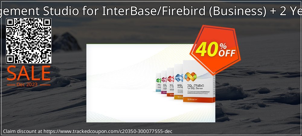 EMS SQL Management Studio for InterBase/Firebird - Business + 2 Year Maintenance coupon on Programmers' Day offering sales