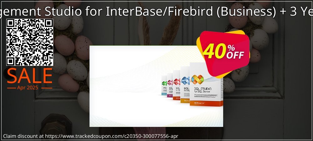 EMS SQL Management Studio for InterBase/Firebird - Business + 3 Year Maintenance coupon on World Party Day sales