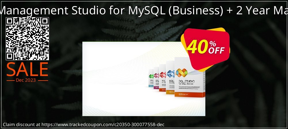 EMS SQL Management Studio for MySQL - Business + 2 Year Maintenance coupon on Martin Luther King Day promotions