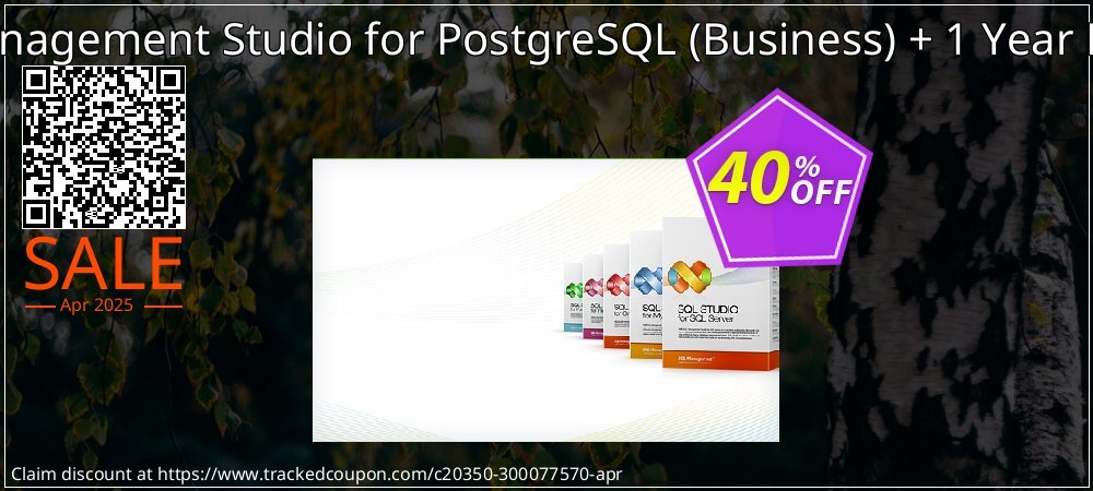 EMS SQL Management Studio for PostgreSQL - Business + 1 Year Maintenance coupon on National Walking Day offering sales