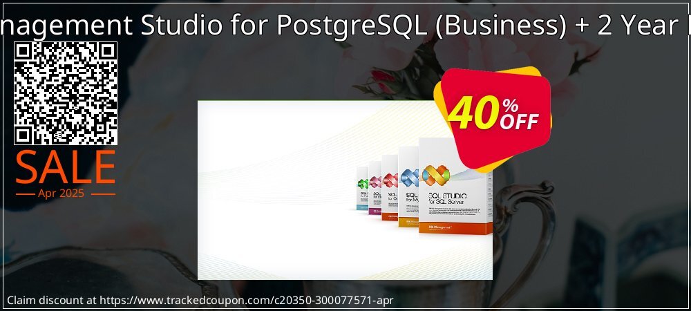 EMS SQL Management Studio for PostgreSQL - Business + 2 Year Maintenance coupon on World Party Day super sale