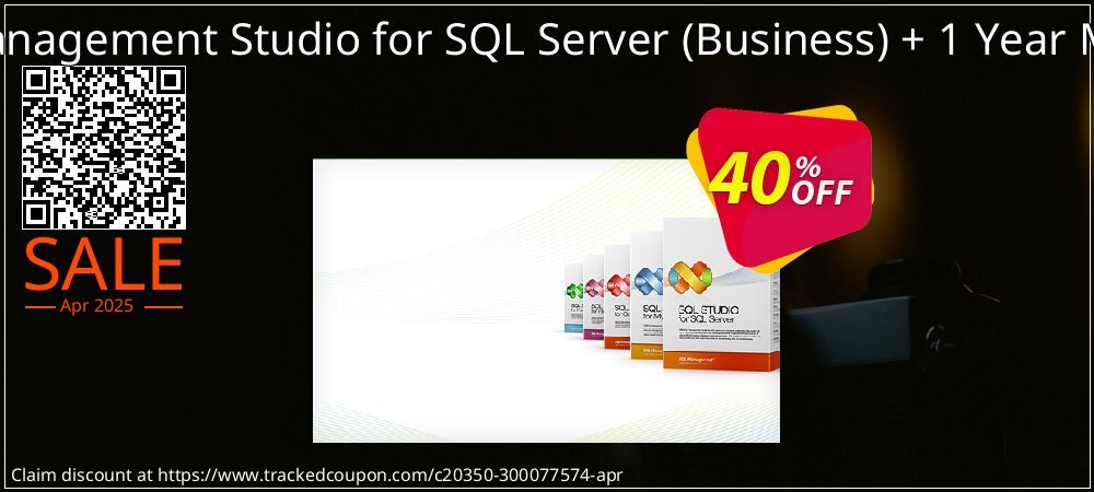 EMS SQL Management Studio for SQL Server - Business + 1 Year Maintenance coupon on Tell a Lie Day sales