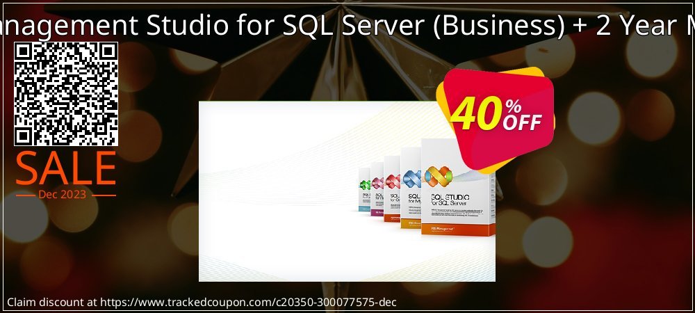 EMS SQL Management Studio for SQL Server - Business + 2 Year Maintenance coupon on Macintosh Computer Day discounts