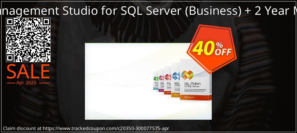 EMS SQL Management Studio for SQL Server - Business + 2 Year Maintenance coupon on World Backup Day sales