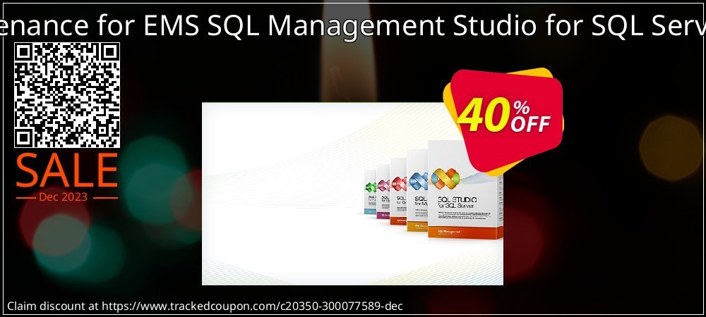 2 Year Maintenance for EMS SQL Management Studio for SQL Server - Business  coupon on Macintosh Computer Day discount