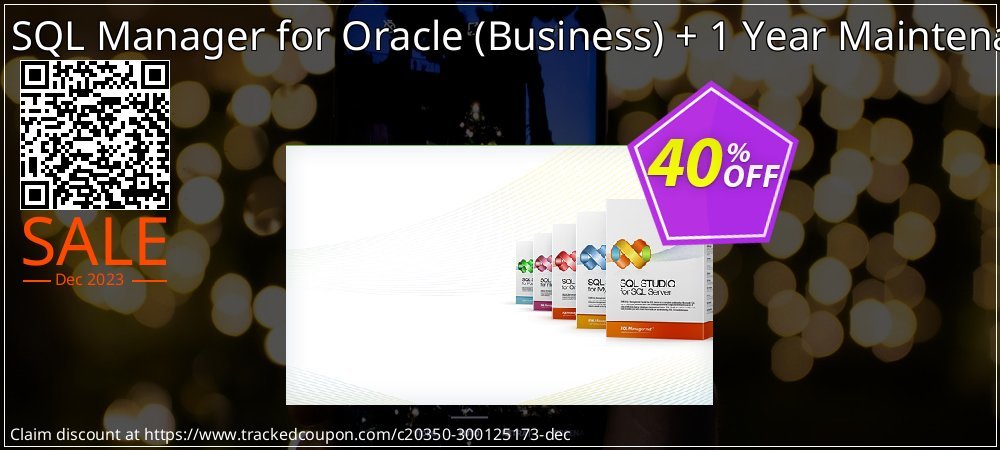 EMS SQL Manager for Oracle - Business + 1 Year Maintenance coupon on Virtual Vacation Day super sale