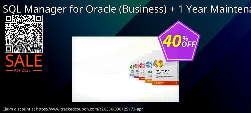 EMS SQL Manager for Oracle - Business + 1 Year Maintenance coupon on Easter Day discounts