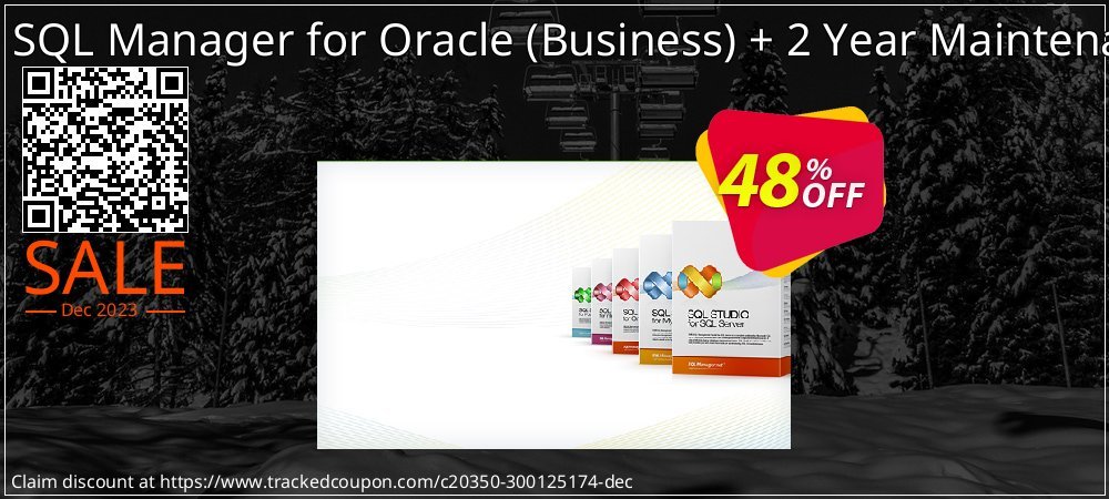 EMS SQL Manager for Oracle - Business + 2 Year Maintenance coupon on April Fools' Day discounts