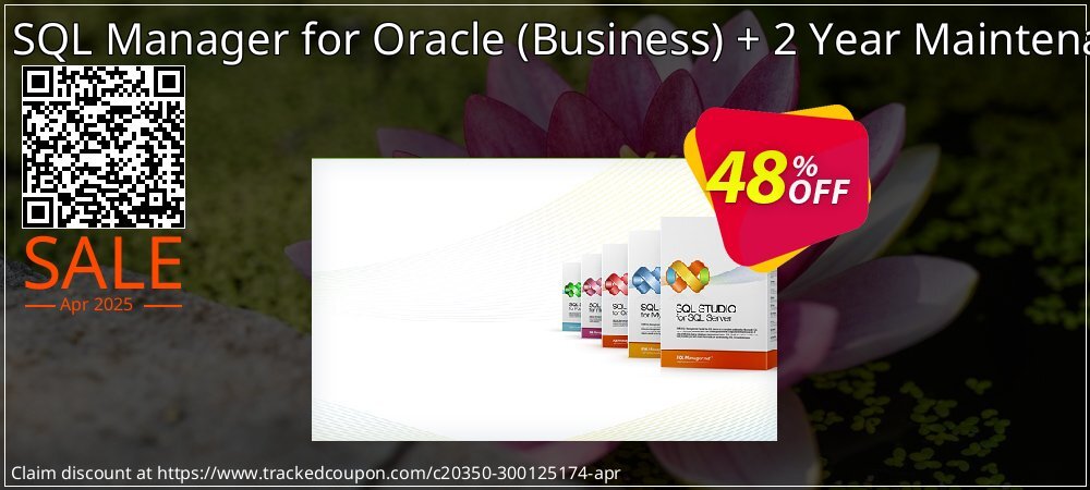 EMS SQL Manager for Oracle - Business + 2 Year Maintenance coupon on April Fools' Day discounts