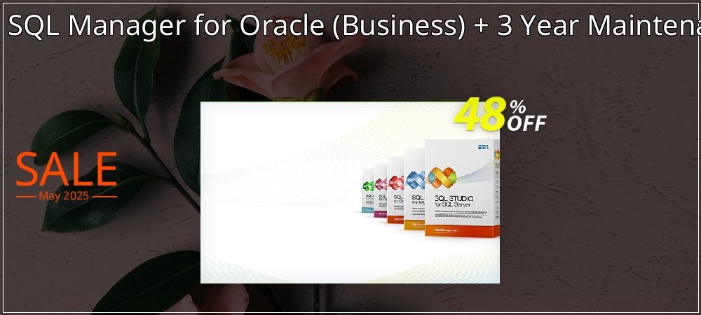 EMS SQL Manager for Oracle - Business + 3 Year Maintenance coupon on National Walking Day sales