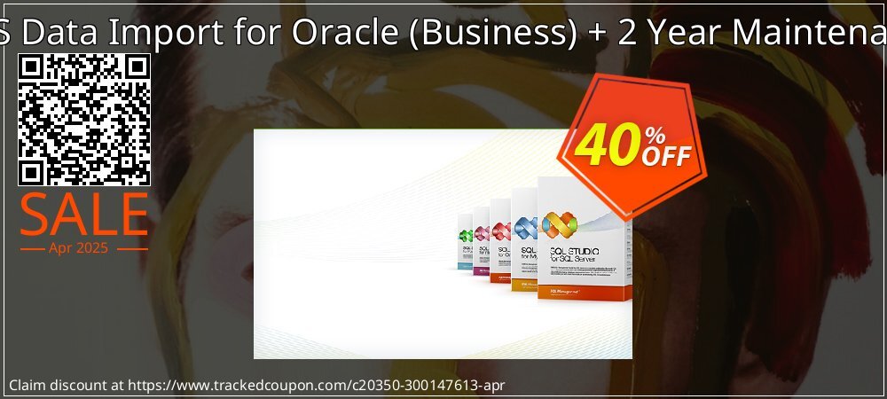 EMS Data Import for Oracle - Business + 2 Year Maintenance coupon on Easter Day deals