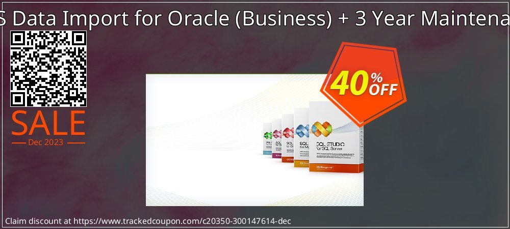 EMS Data Import for Oracle - Business + 3 Year Maintenance coupon on Earth Hour deals