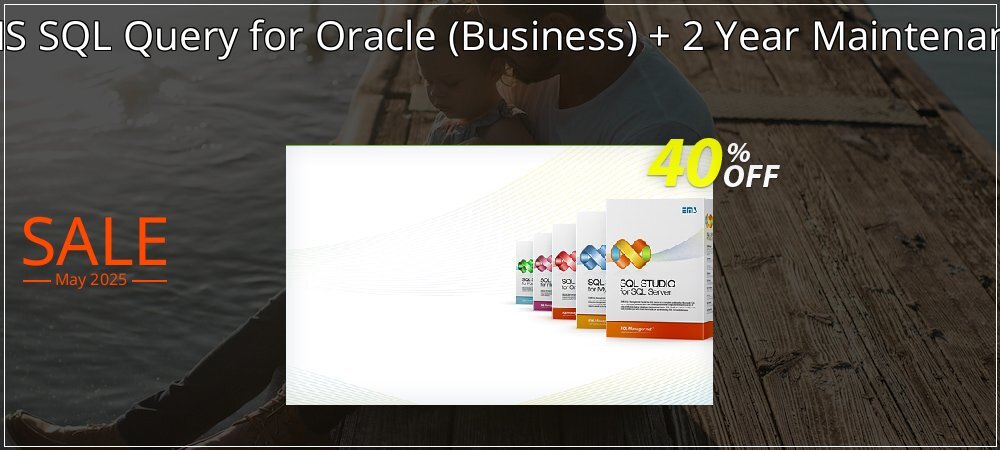 EMS SQL Query for Oracle - Business + 2 Year Maintenance coupon on April Fools' Day discount