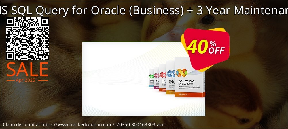 EMS SQL Query for Oracle - Business + 3 Year Maintenance coupon on Easter Day offering discount