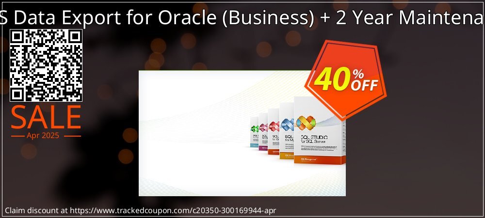 EMS Data Export for Oracle - Business + 2 Year Maintenance coupon on Tell a Lie Day discount