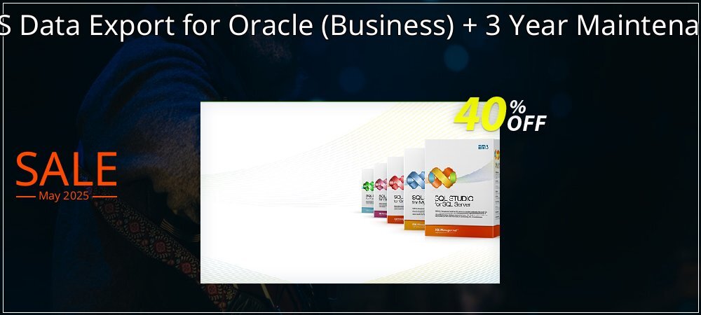 EMS Data Export for Oracle - Business + 3 Year Maintenance coupon on April Fools' Day super sale