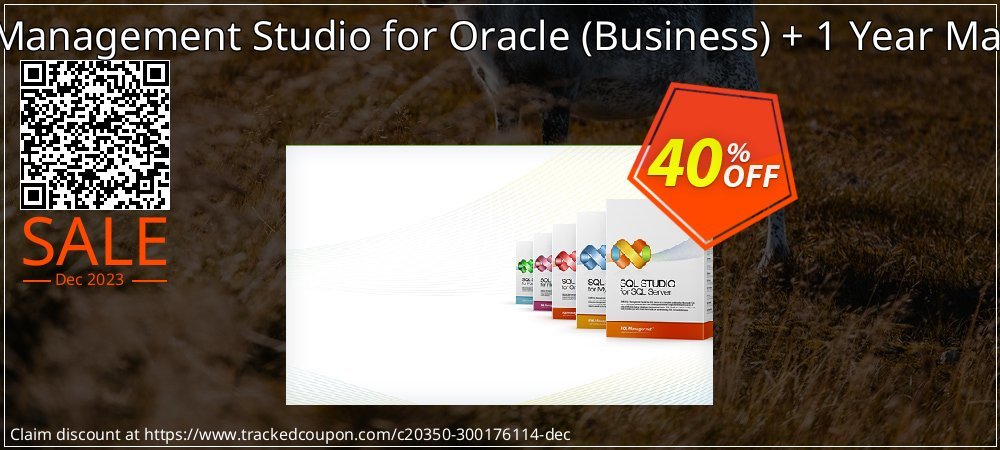 EMS SQL Management Studio for Oracle - Business + 1 Year Maintenance coupon on Macintosh Computer Day offering sales