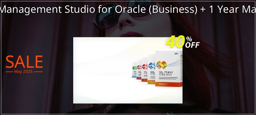 EMS SQL Management Studio for Oracle - Business + 1 Year Maintenance coupon on Tell a Lie Day promotions