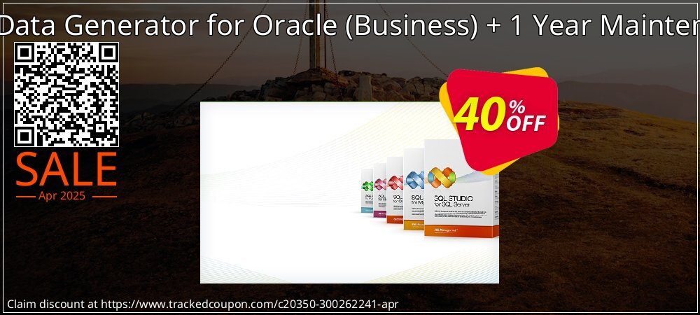 EMS Data Generator for Oracle - Business + 1 Year Maintenance coupon on World Party Day offering sales