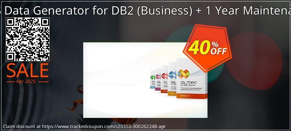 EMS Data Generator for DB2 - Business + 1 Year Maintenance coupon on Easter Day discount