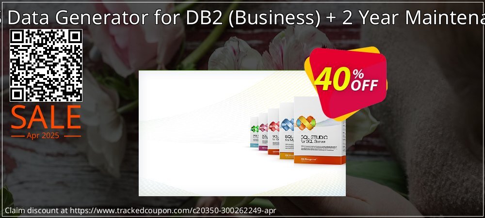 EMS Data Generator for DB2 - Business + 2 Year Maintenance coupon on April Fools' Day discount