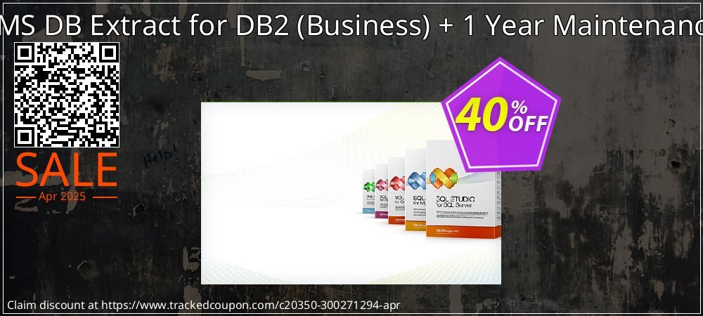 EMS DB Extract for DB2 - Business + 1 Year Maintenance coupon on Tell a Lie Day offering discount