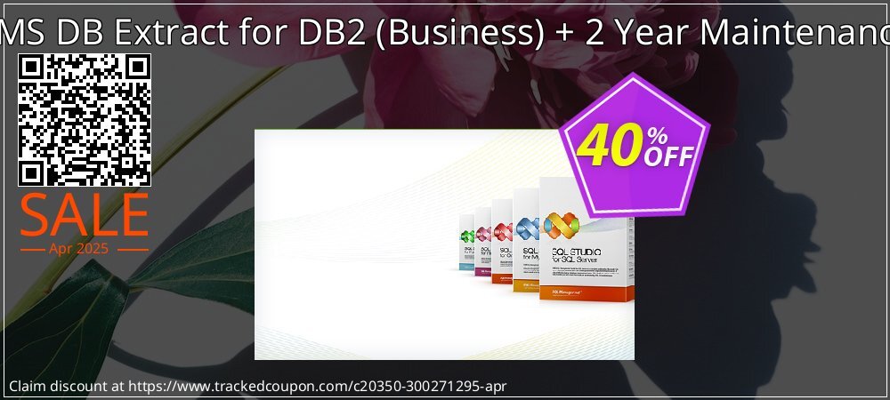 EMS DB Extract for DB2 - Business + 2 Year Maintenance coupon on National Walking Day offering sales