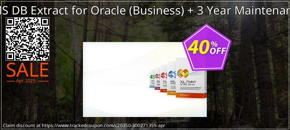 EMS DB Extract for Oracle - Business + 3 Year Maintenance coupon on Tell a Lie Day super sale