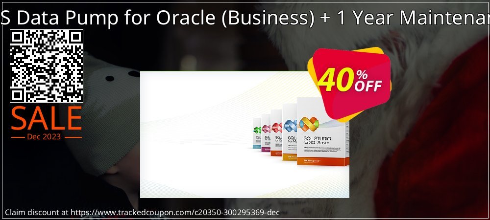 EMS Data Pump for Oracle - Business + 1 Year Maintenance coupon on Happy New Year deals