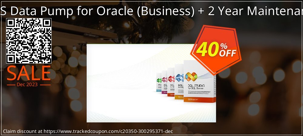 EMS Data Pump for Oracle - Business + 2 Year Maintenance coupon on Happy New Year discount