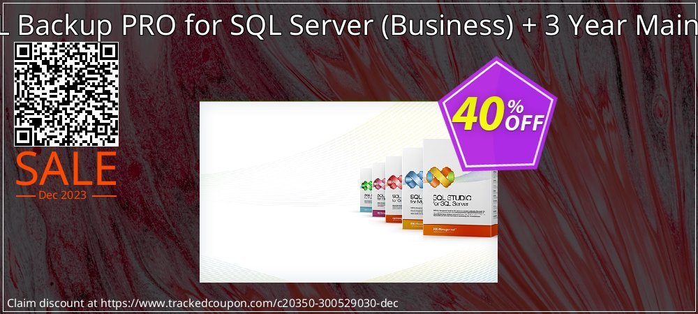 EMS SQL Backup PRO for SQL Server - Business + 3 Year Maintenance coupon on Martin Luther King Day offering discount